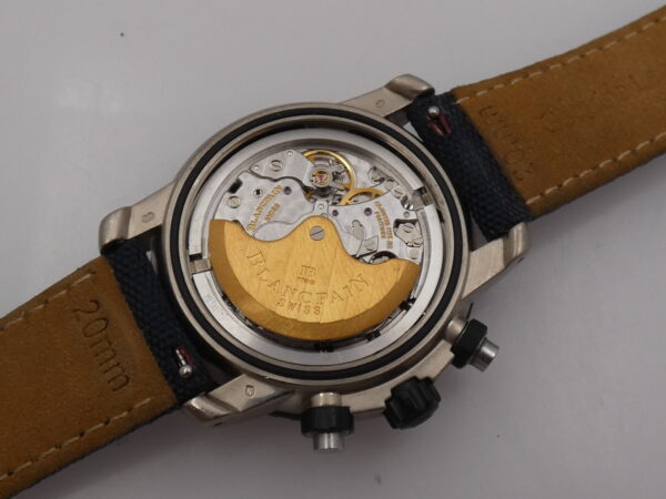 Blancpain Air Command Flyback Chrono Automatic Concept 2000 2285F Oro Bianco 18Kt With BOX