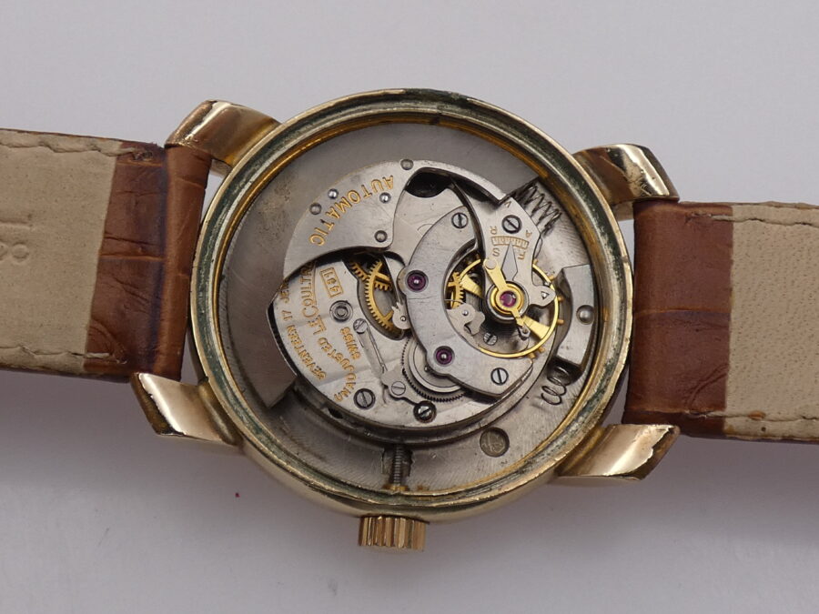 LeCoultre Powermatic Power Reserve Cal 481 Bumper YEARS '50 10Kt Gold Filled Vintage Watch - immagine 16