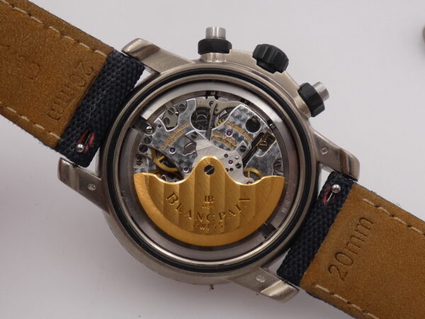 Blancpain Air Command Flyback Chrono Automatic Concept 2000 2285F Oro Bianco 18Kt With BOX