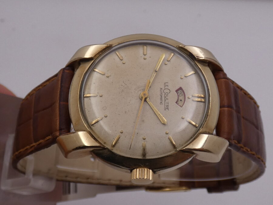 LeCoultre Powermatic Power Reserve Cal 481 Bumper YEARS '50 10Kt Gold Filled Vintage Watch - immagine 3