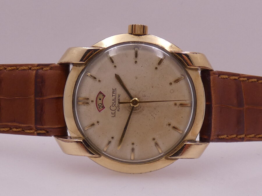 LeCoultre Powermatic Power Reserve Cal 481 Bumper YEARS '50 10Kt Gold Filled Vintage Watch - immagine 4