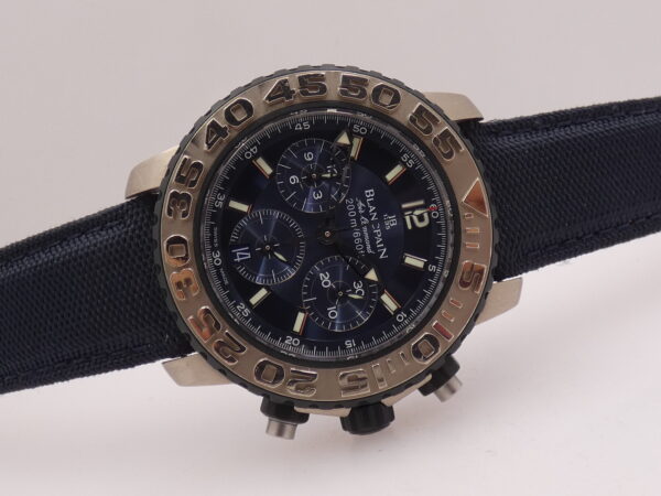 Blancpain Air Command Flyback Chrono Automatic Concept 2000 2285F Oro Bianco 18Kt With BOX