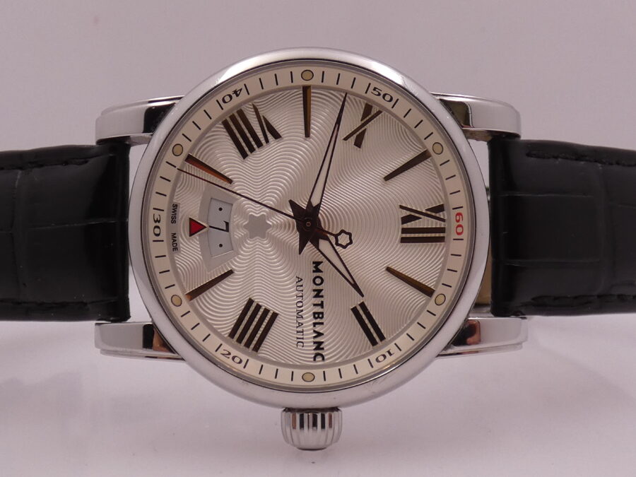 Montblanc Star Box & Papers Automatic Date Guillochè Dial Steel Anno 2016 Ref 7102 - immagine 6