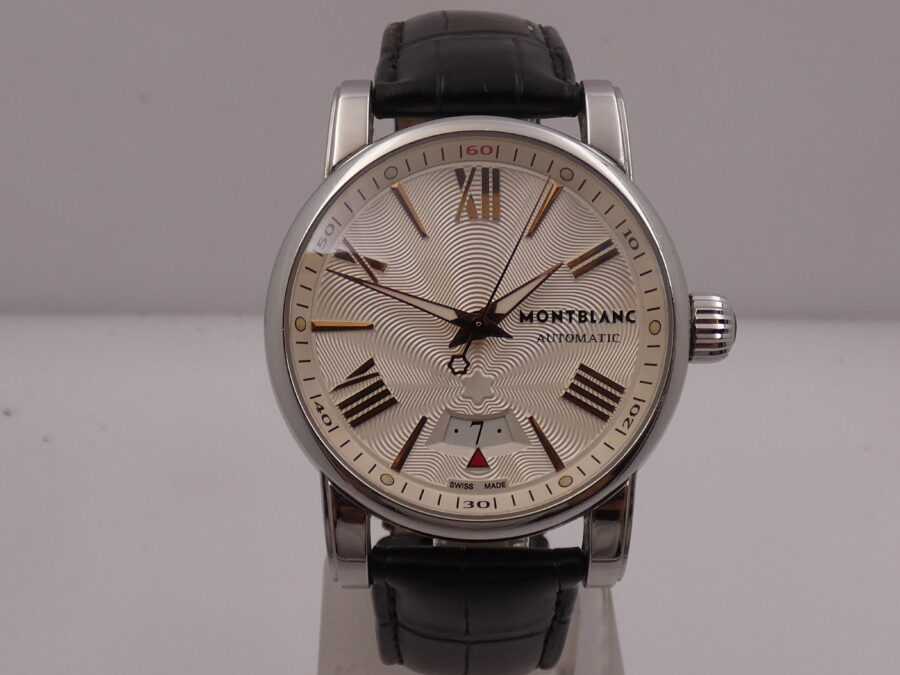 Montblanc Star Box & Papers Automatic Date Guillochè Dial Steel Anno 2016 Ref 7102 - immagine 8