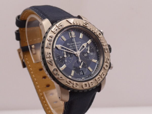Blancpain Air Command Flyback Chrono Automatic Concept 2000 2285F Oro Bianco 18Kt With BOX