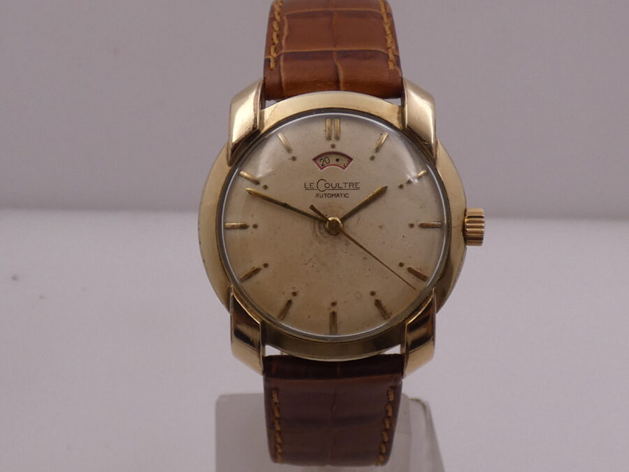 LeCoultre Powermatic Power Reserve Cal 481 Bumper YEARS '50 10Kt Gold Filled Vintage Watch - immagine 8