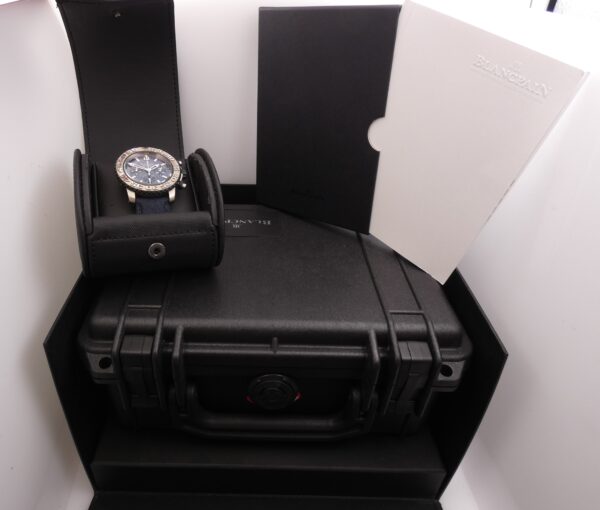 Blancpain Air Command Flyback Chrono Automatic Concept 2000 2285F Oro Bianco 18Kt With BOX