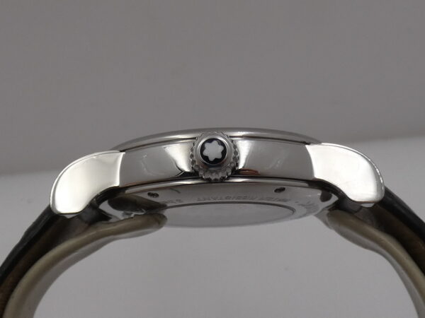 Montblanc Star Box & Papers Automatic Date Guillochè Dial Steel Anno 2016 Ref 7102