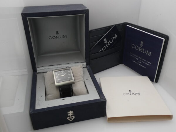 Corum Buckingham 157.181.20 BOX&PAPERS Acciaio Carica Manuale ANNI '2000s