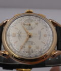 Cronografo Telda Bicompax Oro Rosa 18Kt Spider Lugs ANNI '50 Carica Manuale Vintage