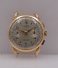 Cronografo Telda Bicompax Oro Rosa 18Kt Spider Lugs ANNI '50 Carica Manuale Vintage - immagine 12