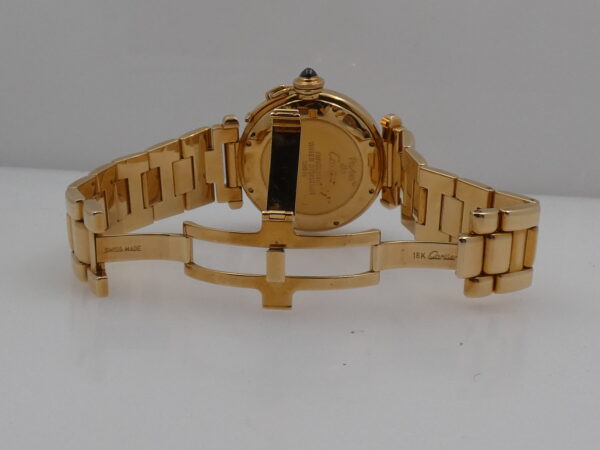 Cartier Pasha 38mm 18Kt Full Gold NEAR N.O.S. Never Polished BOX&PAPERS Automatico ANNI '90