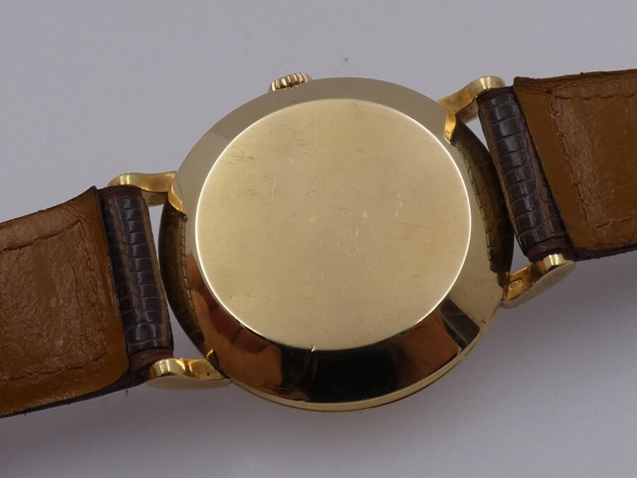 Omega Bumper Automatic Oro 18 Kt ANNO 1944 Leaf Hands Vintage - immagine 13