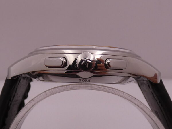 Cronografo Zenith Captain Chronograph El Primero Chocolate 42mm With PAPERS Acciaio Anno 2011 Automatico