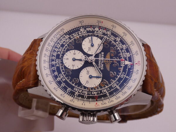 Cronografo Breitling Navitimer Cosmonaute 24h Special Series A12023 Acciaio Carica Manuale ANNI '2000