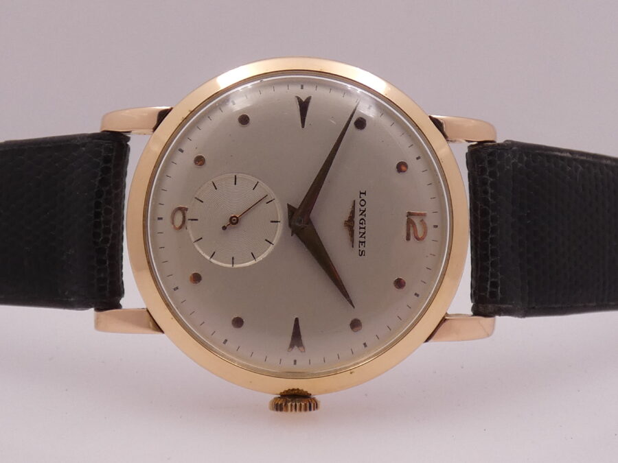 Longines Vintage From 1950 Automatic Oro Rosa Massiccio 18Kt Ref. 6233 - immagine 6