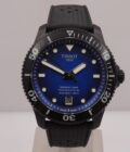 Tissot Seastar 1000 Powermatic 80 NEW BOX&PAPERS Acciaio Black Pvd Mai Indossato T120807A - immagine 7
