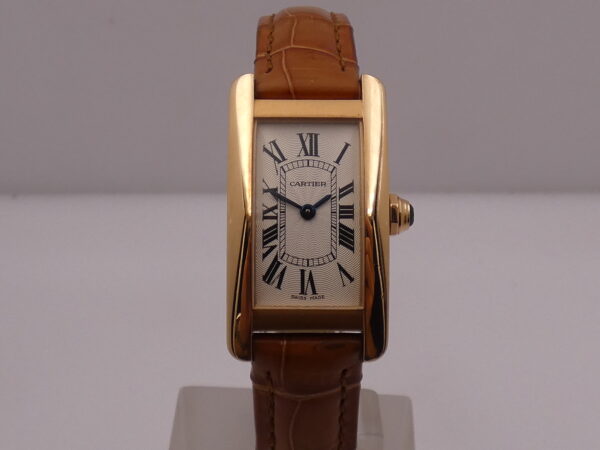 Cartier Tank Américaine Lady 2503 Oro Rosa 18Kt ANNI '90