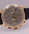 Cronografo Telda Bicompax Oro Rosa 18Kt Spider Lugs ANNI '50 Carica Manuale Vintage - immagine 7