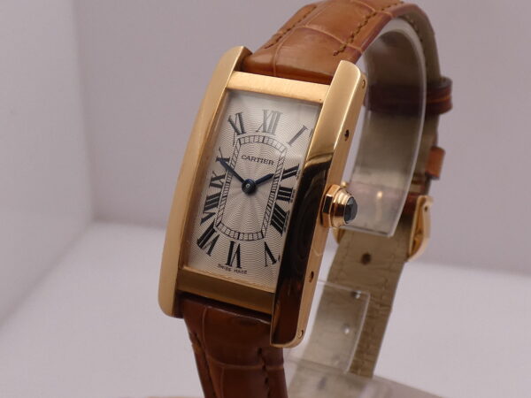 Cartier Tank Américaine Lady 2503 Oro Rosa 18Kt ANNI '90