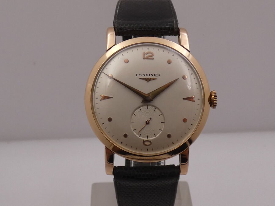 Longines Vintage From 1950 Automatic Oro Rosa Massiccio 18Kt Ref. 6233 - immagine 8
