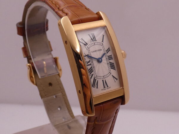 Cartier Tank Américaine Lady 2503 Oro Rosa 18Kt ANNI '90
