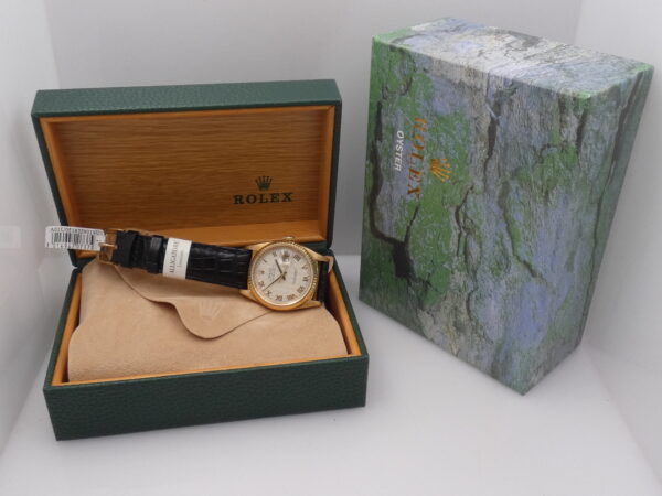 Rolex Datejust 36 16238 Pyramid Dial Oro Massiccio 18Kt ANNO 1989 Automatico