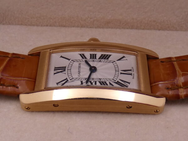 Cartier Tank Américaine Lady 2503 Oro Rosa 18Kt ANNI '90