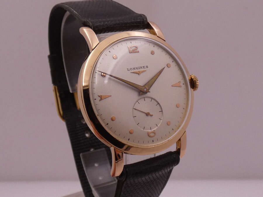 Longines Vintage From 1950 Automatic Oro Rosa Massiccio 18Kt Ref. 6233 - immagine 10