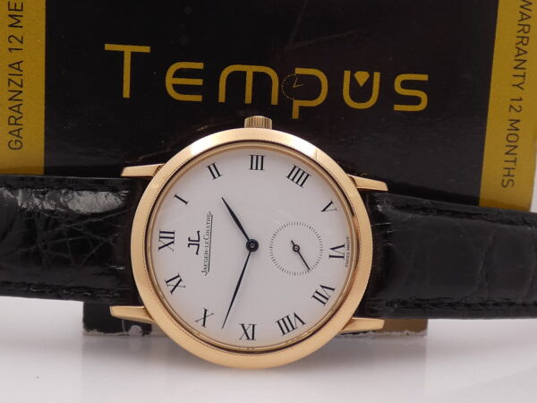 Jaeger-LeCoultre Gentilhomme 18k Rose Gold BOX&PAPERS Year 1995 TOP CONDITION Hand Winding Ref. 152.2.81