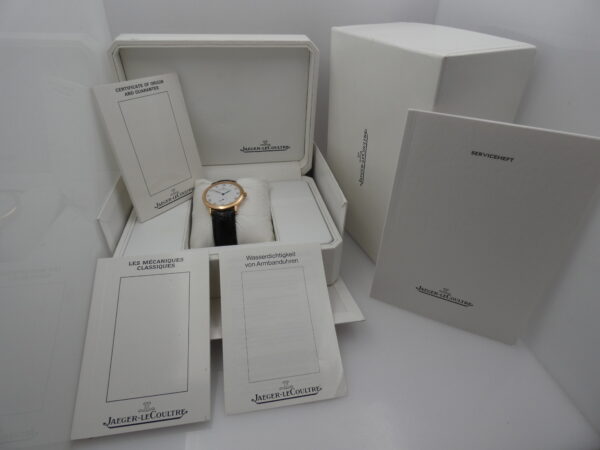 Jaeger-LeCoultre Gentilhomme 18k Rose Gold BOX&PAPERS Year 1995 TOP CONDITION Hand Winding Ref. 152.2.81