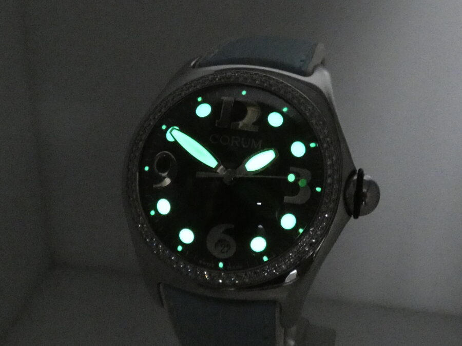 Corum Bubble Diamonds Bezel 163.150.20 ANNI 2000 Stainless Steel - immagine 11