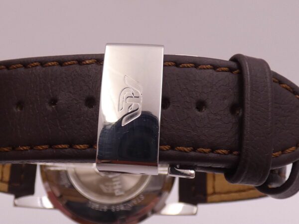 Philip Watch GMT World Time Automatic 40mm Acciaio Dual Tone Dial ANNI '2000s