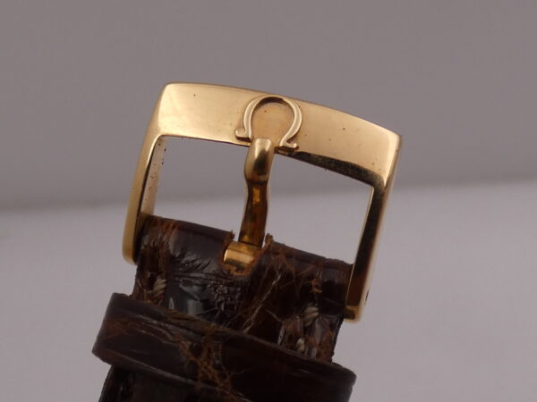 Omega Speedmaster Triple Date 18Kt Rose Gold NEAR N.O.S. BOX&PAPERS Italia Year 1998 Automatic