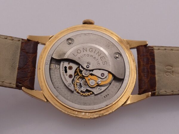 Longines Rare Jumbo 22A Automatic 38mm 18Kt Rose Gold Year 1953 Ref. 6277 Vintage