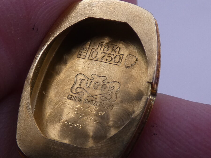 Tudor Style Precision Lady 12100 From 1966 18Kt Gold With Oyster BOX+Original Tag Price Hand Winding - immagine 16
