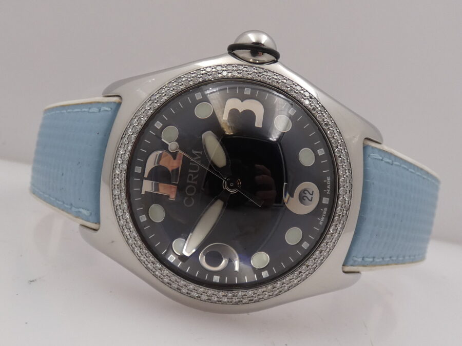 Corum Bubble Diamonds Bezel 163.150.20 ANNI 2000 Stainless Steel - immagine 5