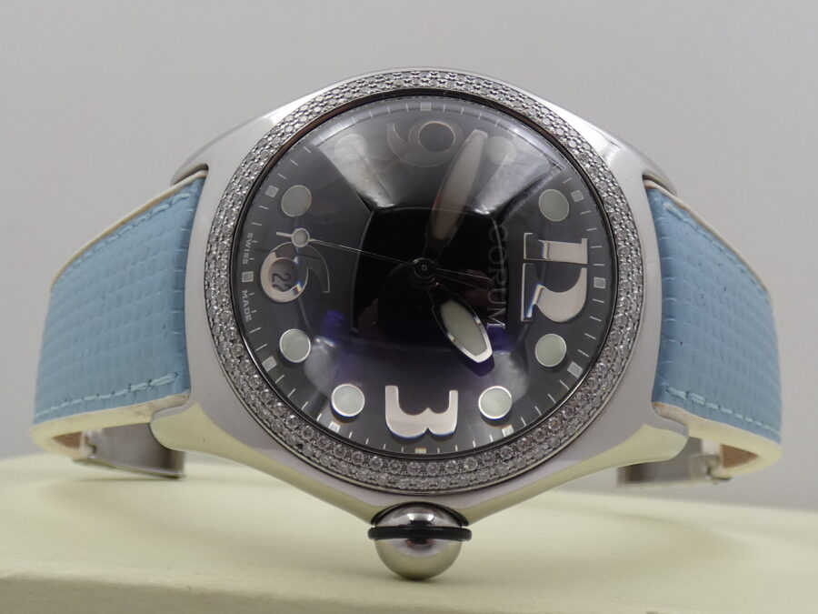 Corum Bubble Diamonds Bezel 163.150.20 ANNI 2000 Stainless Steel - immagine 6