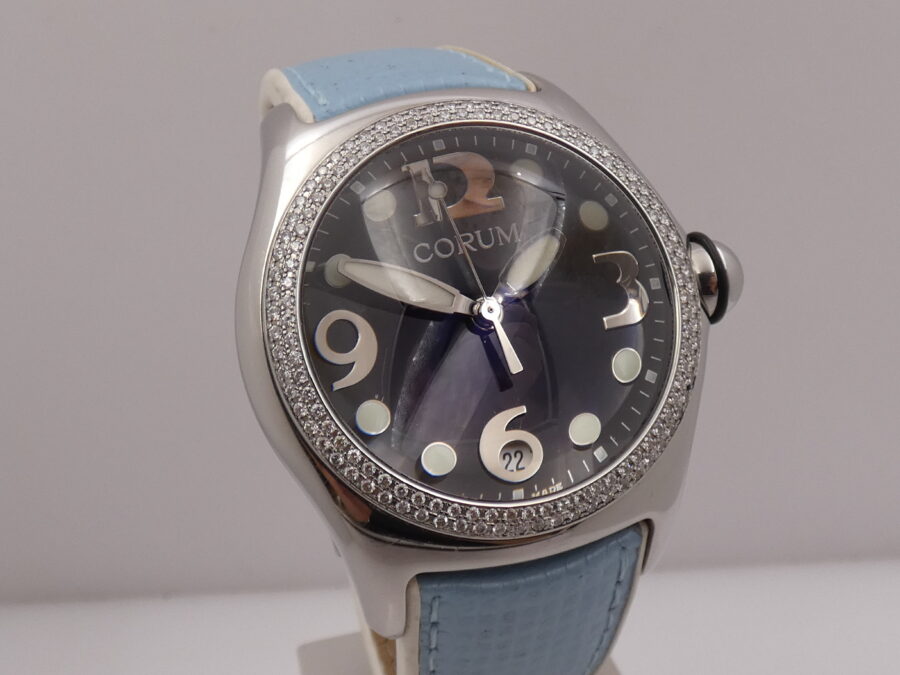 Corum Bubble Diamonds Bezel 163.150.20 ANNI 2000 Stainless Steel - immagine 10