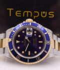 Rolex Submariner Date 16613 Purple Dial Acciaio&Oro 18Kt Anno 1991 With BOX Automatico - immagine 2