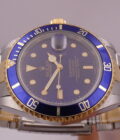Rolex Submariner Date 16613 Purple Dial Acciaio&Oro 18Kt Anno 1991 With BOX Automatico