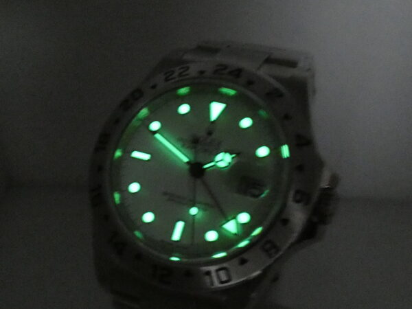 Rolex Explorer II 3186 N.O.S. RRR Random 16570 FULL SET Garanzia Italia NO HOLES Acciaio Anno 2012