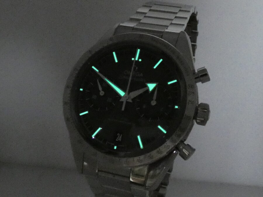 Cronografo Omega Speedmaster '57 Co-Axial Master Chronometer LIKE NEW BOX&PAPERS Giugno 2022 Acciaio Carica Manuale - immagine 11