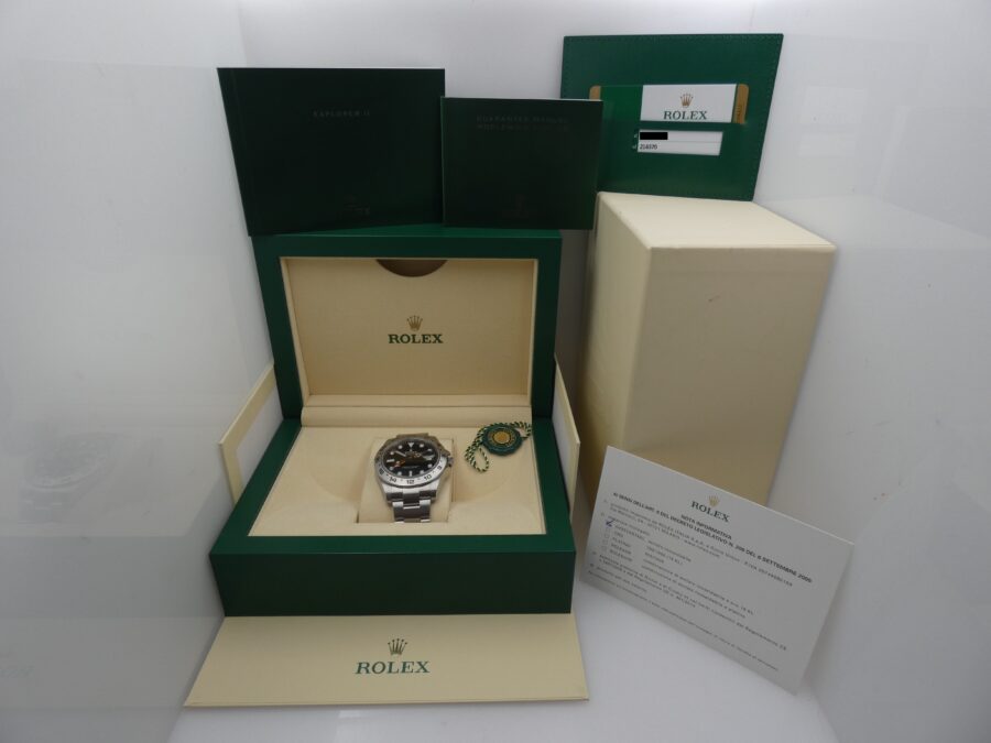 Rolex Explorer II 216570 Chromalight FULL SET Garanzia Italia Anno 2018 Automatico Acciaio - immagine 12