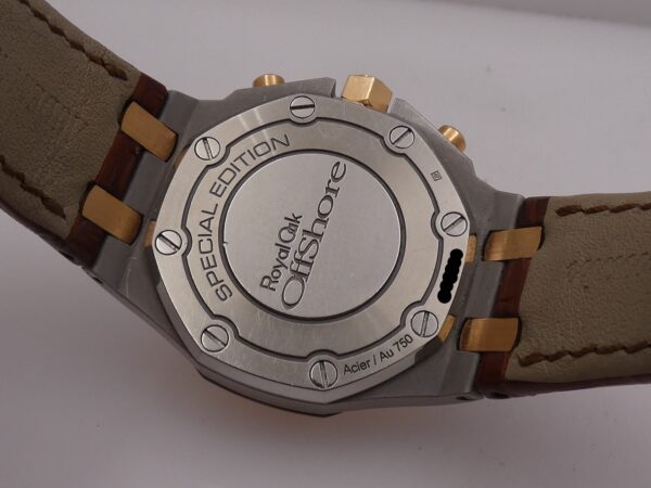 Cronografo Audemars Piguet Royal Oak Offshore Diamonds With EXTRACT 18Kt Rose Gold&Steel TOP Special Edition Year 2017