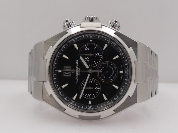 Vacheron Constantin Overseas Chronograph 42mm 49150 BOX&PAPERS Automatico Anno 2007 Acciaio Braccialato