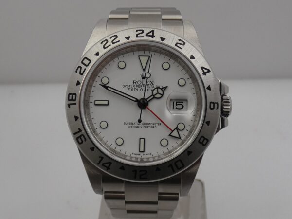 Rolex Explorer II 3186 N.O.S. RRR Random 16570 FULL SET Garanzia Italia NO HOLES Acciaio Anno 2012