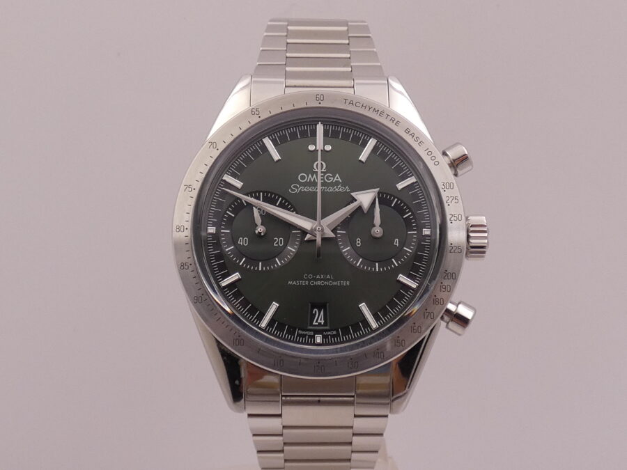 Cronografo Omega Speedmaster '57 Co-Axial Master Chronometer LIKE NEW BOX&PAPERS Giugno 2022 Acciaio Carica Manuale - immagine 8