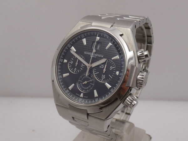 Vacheron Constantin Overseas Chronograph 42mm 49150 BOX&PAPERS Automatico Anno 2007 Acciaio Braccialato