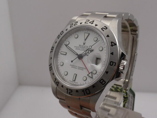 Rolex Explorer II 3186 N.O.S. RRR Random 16570 FULL SET Garanzia Italia NO HOLES Acciaio Anno 2012